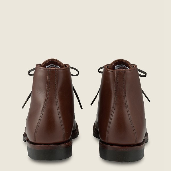 Red Wing Heritage Boots Dark Brown - Red Wing Mens Williston - 6-inch Featherstone Leather - QDSZT-4